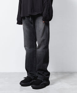 VEIN 】13OZ DENIM BOOT CUT TROUSERS - BLACK | 公式通販サイト