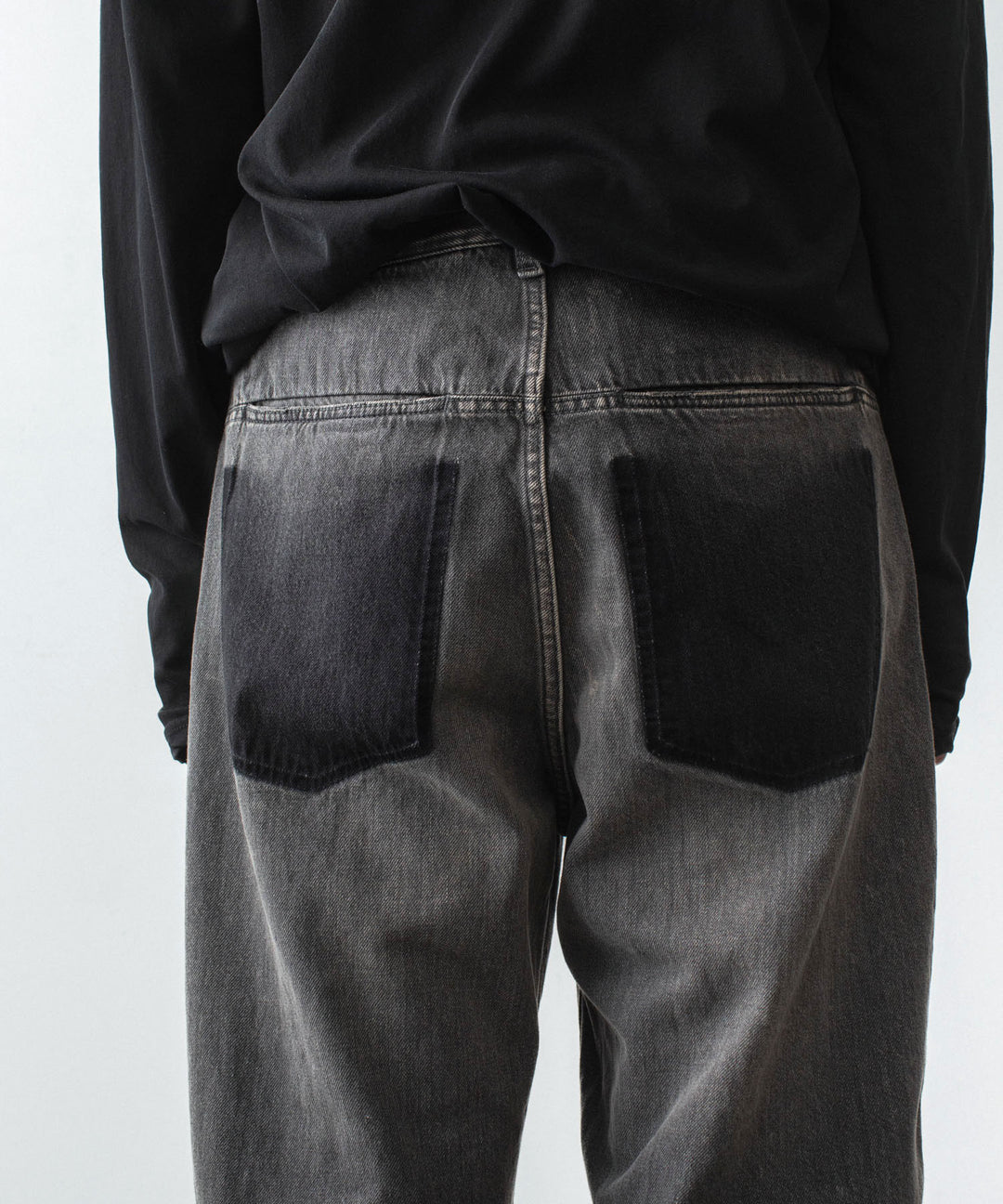 ATTACHMENT アタッチメントの11OZ DENIM WIDE JEANS - BLACKの公式通販サイトsession福岡セレクトショップ