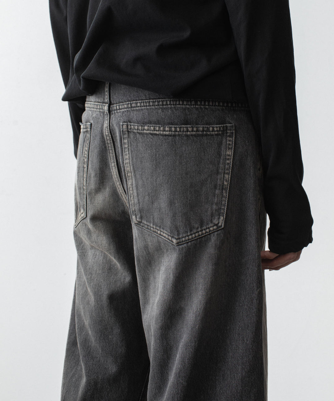 ATTACHMENT アタッチメントの13OZ DENIM 3D JEANS - BLACKの公式通販サイトsession福岡セレクトショップ