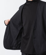 画像をギャラリービューアに読み込む, ATTACHMENT アタッチメントのT/W/SI STRETCH GABARDINE COLLARLESS JKT - S.BLACKの公式通販サイトsession福岡セレクトショップ
