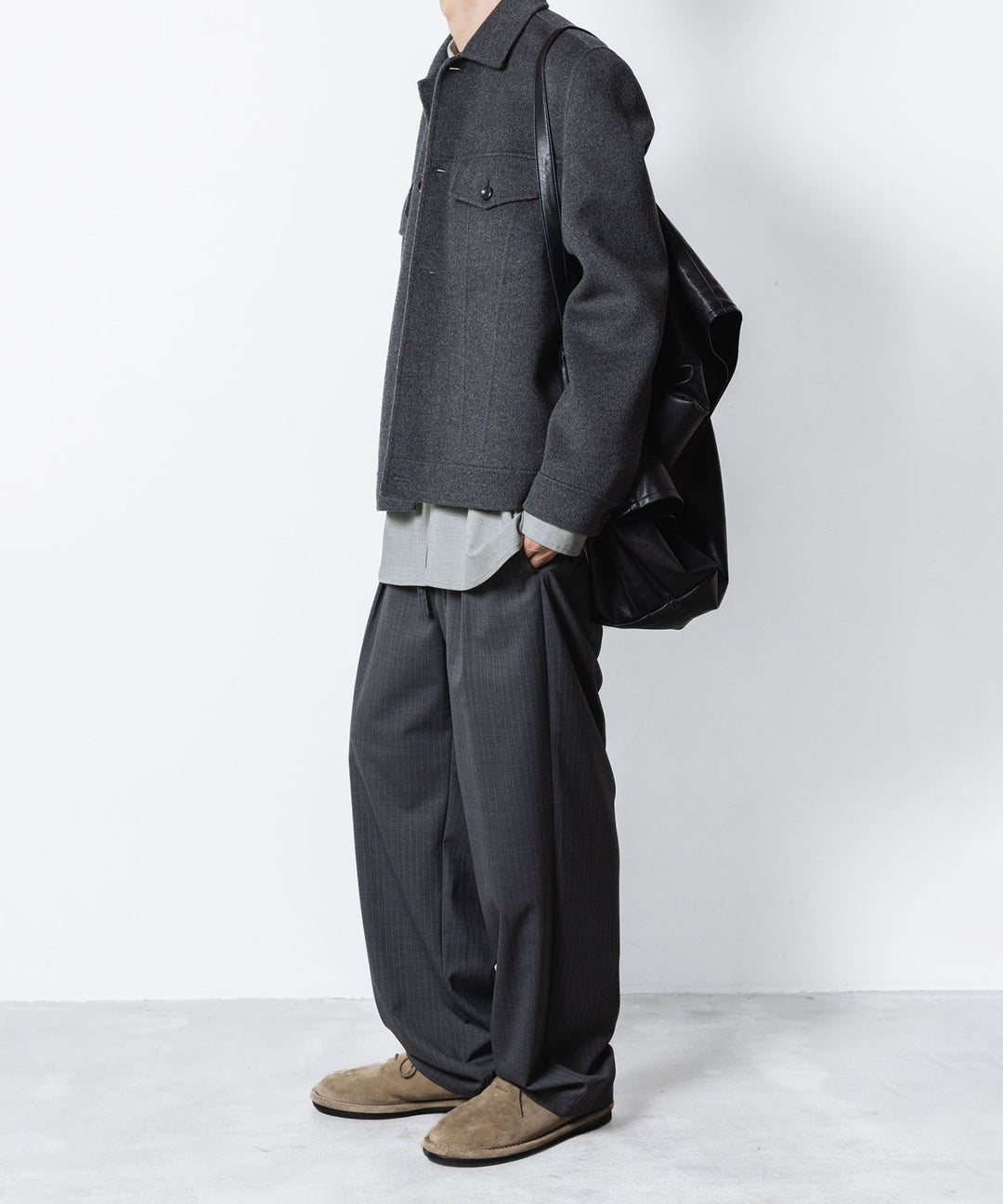 ATTACHMENT アタッチメントのPE/RY STRETCH TROPICAL STRAP SLEEVE L/S SHIRT - X.GREENの公式通販サイトsession福岡セレクトショップ