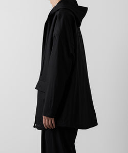 ATTACHMENT アタッチメントのWO/NY VOILE ZIP UP HOODED JACKET - BLACKの公式通販サイトsession福岡セレクトショップ