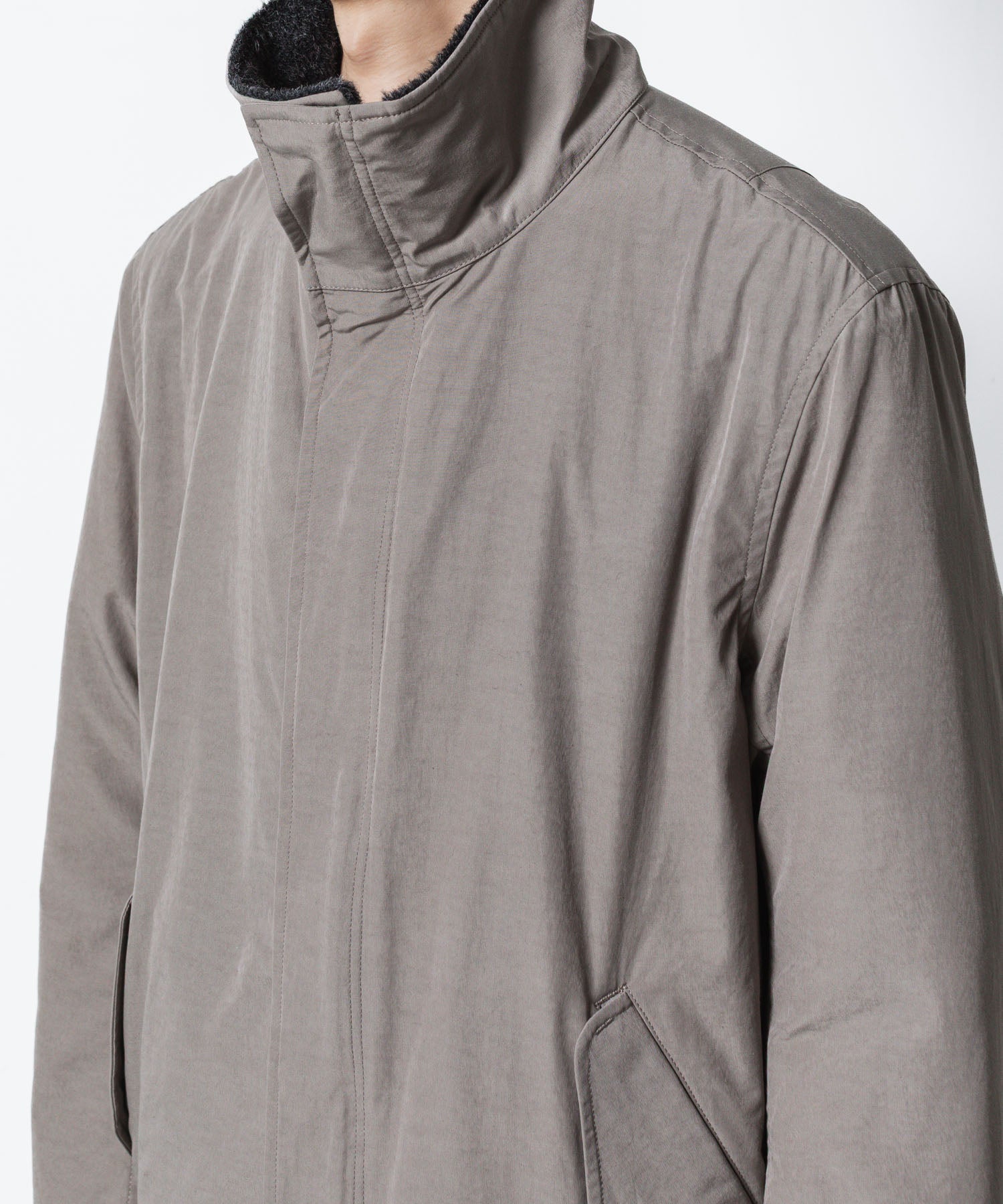 ATTACHMENT アタッチメントのCO/NY WEATHER CLOTH UTILITY JACKET - KHAKI GRAYの公式通販サイトsession福岡セレクトショップ