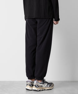 【 ATTACHMENT 】POLARTEC FLEECE TRAINING TROUSERS - BLACK