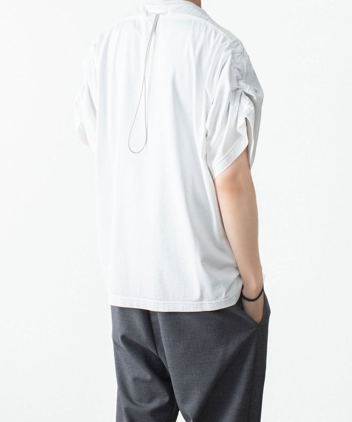 VEIN ヴェインの100/3 SUEDE JERSEY VESSEL S/S TEE - WHITEの公式通販サイトsession福岡セレクトショップ