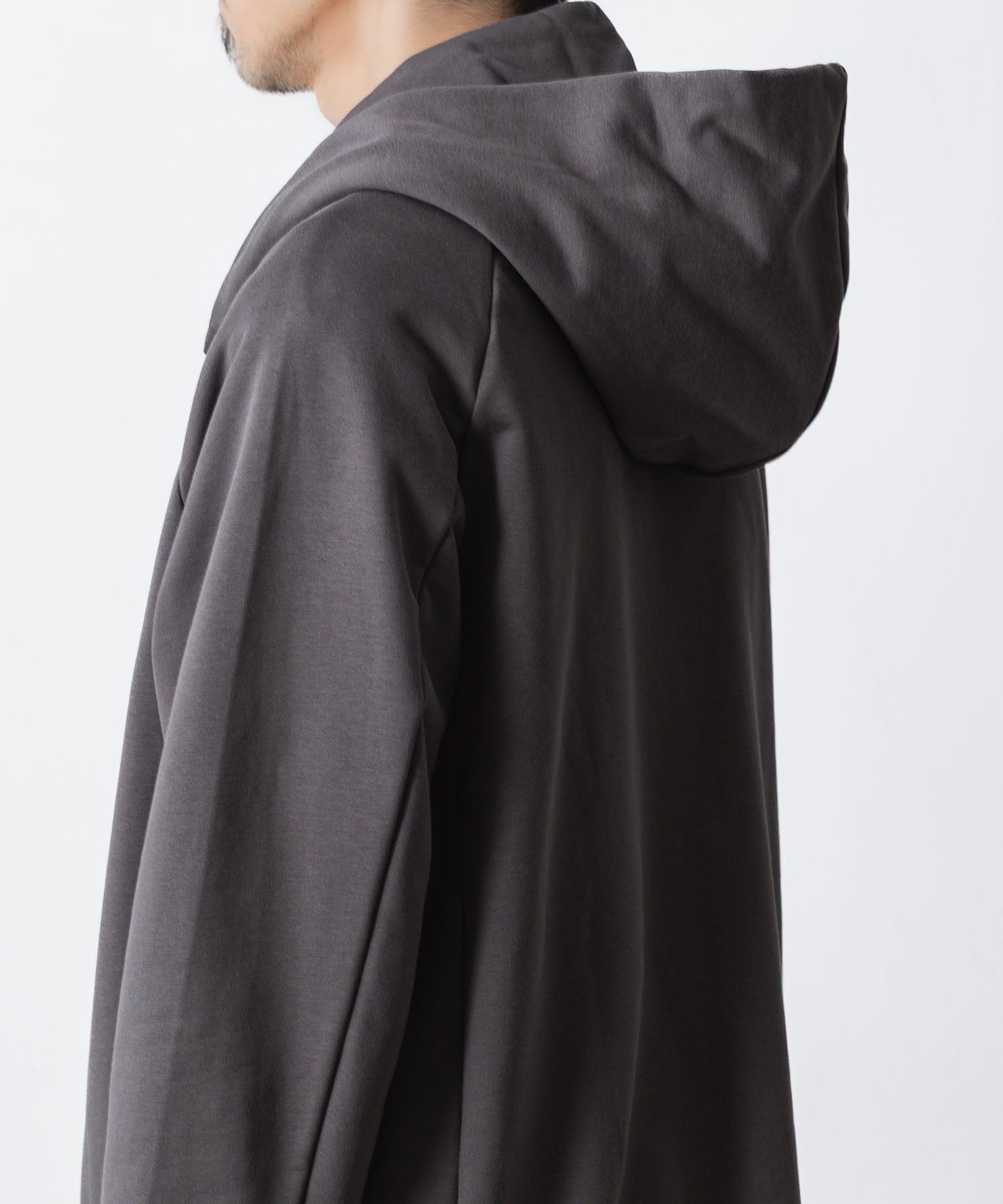 ATTACHMENT / EXCLUSIVE ITEMアタッチメントのCO STRECH TERRY ZIP UP HOODIE - D.GRAYの公式通販サイトsession福岡セレクトショップ