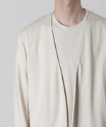 画像をギャラリービューアに読み込む, 【ATTACHMENT】ATTACHMENT アタッチメントのCOTTON DOUBLE FACE COLLARLESS CARDIGAN - OFF WHITE 公式通販サイトsession福岡セレクトショップ
