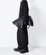 画像をギャラリービューアに読み込む, ATTACHMENT アタッチメントのWOxPE DOUBLE FACE KNIT CREW NECK PULLOVER - BLACKの公式通販サイトsession福岡セレクトショップ
