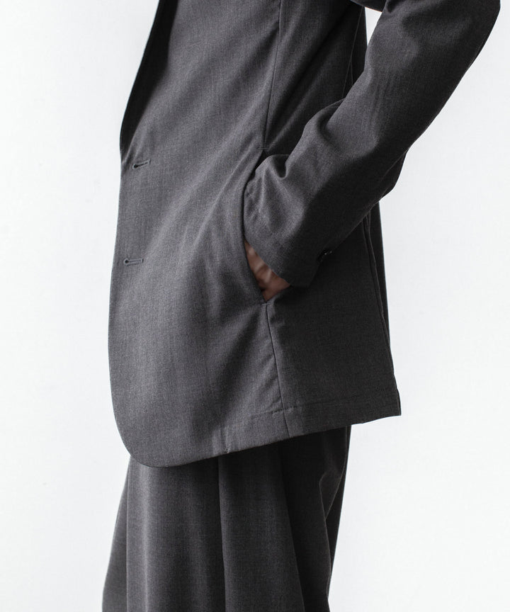 ATTACHMENT アタッチメントのWO/TA STRETCH TRO 2B JKT - D.GRAYの公式通販サイトsession福岡セレクトショップ