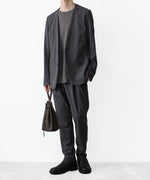 画像をギャラリービューアに読み込む, ATTACHMENT アタッチメントのWO/TA STRETCH TRO REGULAR FIT EASY TROUSERS - D.GRAYの公式通販サイトsession福岡セレクトショップ
