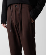 画像をギャラリービューアに読み込む, ATTACHMENT アタッチメントのPE STRETCH DOUBLE CLOTH REGULAR FIT EASY TROUSERS - BROWN 公式通販サイトsession福岡セレクトショップ
