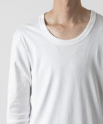 画像をギャラリービューアに読み込む, 【ATTACHMENT】ATTACHMENT アタッチメントのSVIN CO RIB O-NECK L/S TEE - WHITE 公式通販サイトsession福岡セレクトショップ
