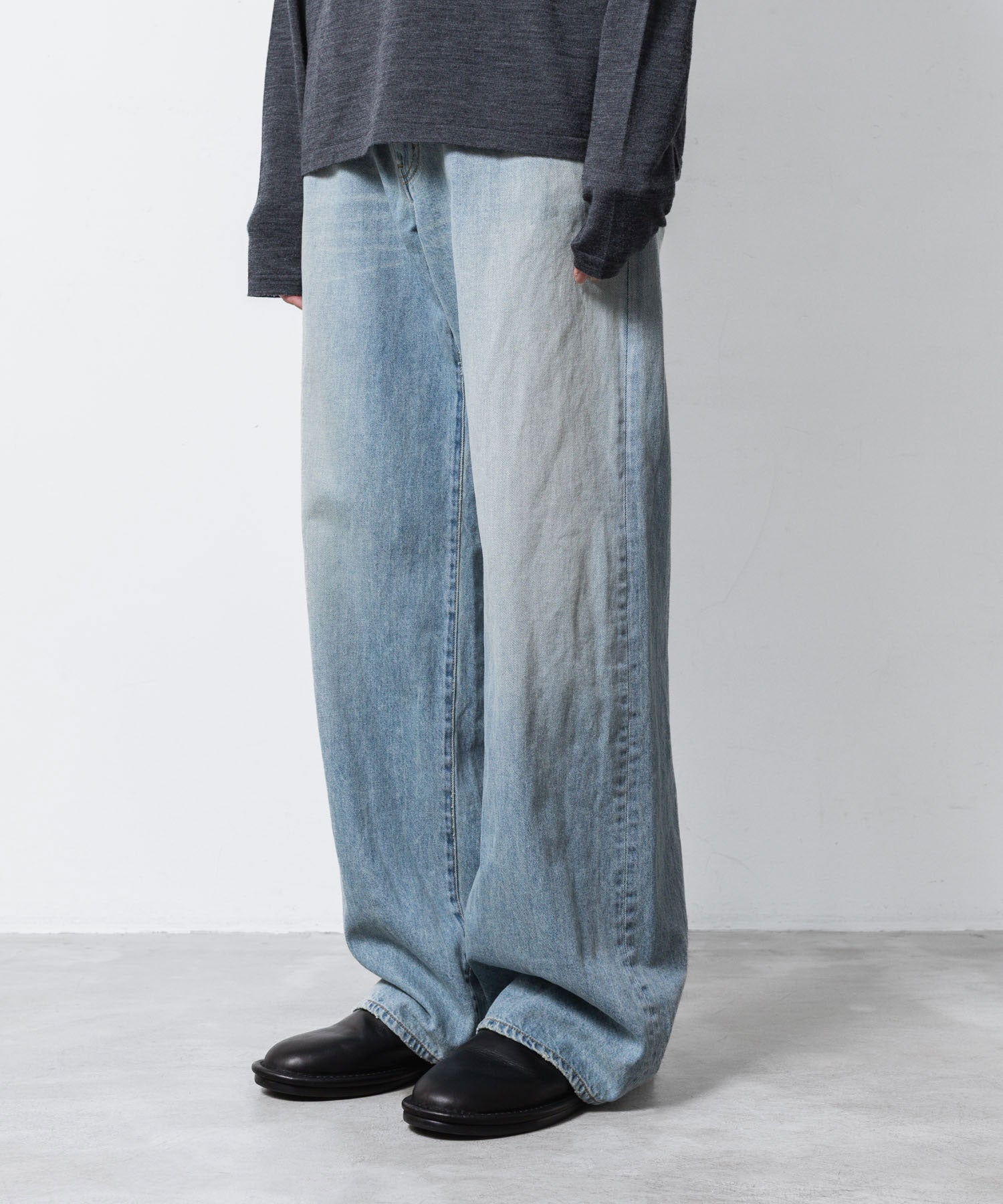 ATTACHMENT アタッチメントの11OZ DENIM FLAP JEANS - L.NAVYの公式通販サイトsession福岡セレクトショップ
