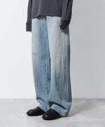 画像をギャラリービューアに読み込む, ATTACHMENT アタッチメントの11OZ DENIM FLAP JEANS - L.NAVYの公式通販サイトsession福岡セレクトショップ
