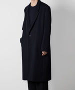 画像をギャラリービューアに読み込む, ATTACHMENT アタッチメントの2/48 WO KERSEY OVERSIZED CHESTER COAT - NAVY 公式通販サイトsession福岡セレクトショップ
