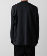 画像をギャラリービューアに読み込む, ATTACHMENT アタッチメントのPE STRETCH RIB COLLARLESS CARDIGAN - D.GRAY 公式通販サイトsession福岡セレクトショップ
