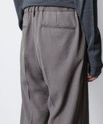 画像をギャラリービューアに読み込む, VEIN ヴェインのPE KERSEY 1TUCK TROUSERS - GRAYの公式通販サイトsession福岡セレクトショップ
