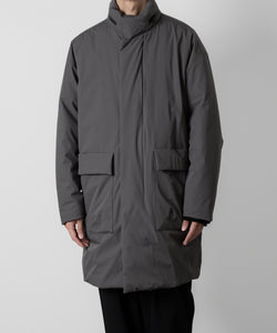 ATTACHMENT アタッチメントの3LAYER LIGHT TAFFETA UTILITY DOWN COAT - D.GRAY 公式通販サイトsession福岡セレクトショップ