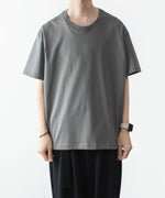 画像をギャラリービューアに読み込む, ATTACHMENT アタッチメントの30//2 SUVIN JERSEY EMBROIDERY TEE - GRAYの公式通販サイトsession福岡セレクトショップ
