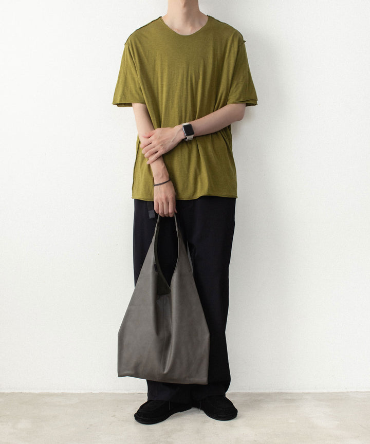 ATTACHMENT アタッチメントのCO/CU JERSEY SLIM FIT LAYERED S/S TEE - D.YELLOWの公式通販サイトsession福岡セレクトショップ