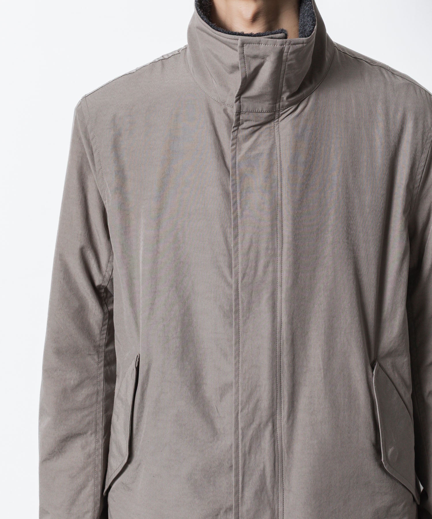 ATTACHMENT アタッチメントのCO/NY WEATHER CLOTH UTILITY JACKET - KHAKI GRAYの公式通販サイトsession福岡セレクトショップ