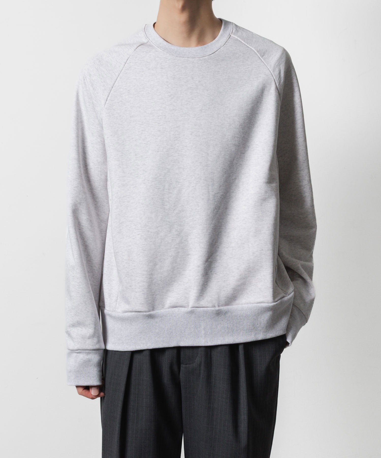 ATTACHMENT アタッチメントのCO STRECH TERRY PULLOVER - X.GRAYの公式通販サイトsession福岡セレクトショップ
