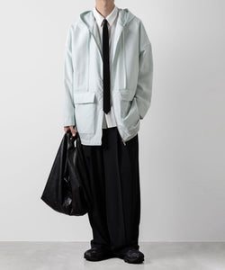 ATTACHMENT アタッチメントのWO/NY VOILE ZIP UP HOODED JACKET - L.GREEN 公式通販サイトsession福岡セレクトショップ