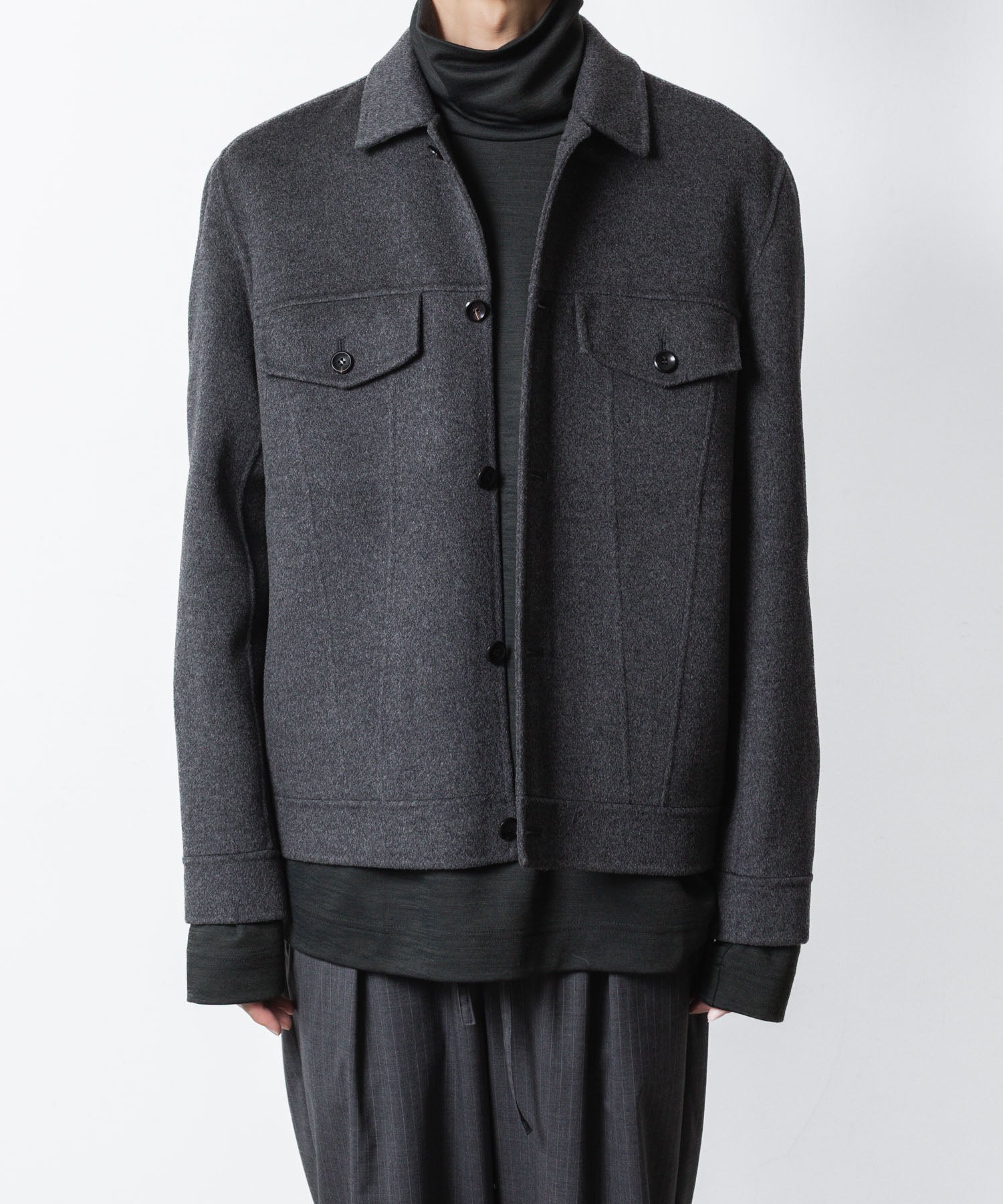 ATTACHMENT アタッチメントのWO/CA DOUBLE FACE BEAVER TRACKER JACKET - X.GRAYの公式通販サイトsession福岡セレクトショップ