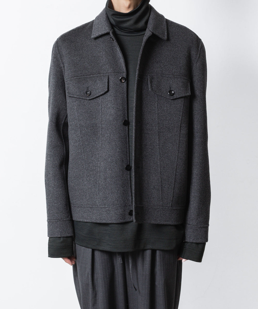 ATTACHMENT アタッチメントのWO/CA DOUBLE FACE BEAVER TRACKER JACKET - X.GRAYの公式通販サイトsession福岡セレクトショップ