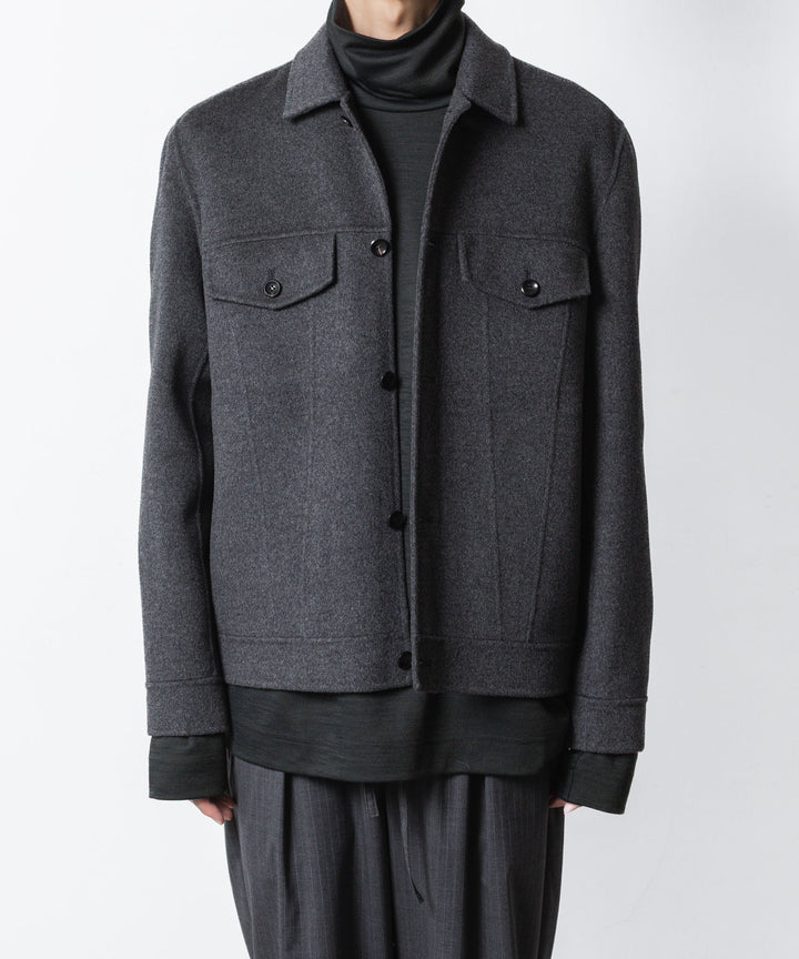 ATTACHMENT アタッチメントのWO/CA DOUBLE FACE BEAVER TRACKER JACKET - X.GRAYの公式通販サイトsession福岡セレクトショップ