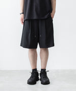 画像をギャラリービューアに読み込む, ATTACHMENT / EXCLUSIVE ITEMアタッチメントのPE LIGHT TROPICAL EASY SHORTS - BLACKの公式通販サイトsession福岡セレクトショップ
