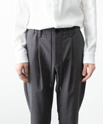 画像をギャラリービューアに読み込む, ATTACHMENT アタッチメントのWO/TA STRETCH TRO REGULAR FIT EASY TROUSERS - D.GRAYの公式通販サイトsession福岡セレクトショップ
