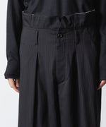 画像をギャラリービューアに読み込む, ATTACHMENT アタッチメントのT/W/SI STRETCH GABARDINE FLAP TROUSERS - S.BLACKの公式通販サイトsession福岡セレクトショップ
