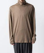 画像をギャラリービューアに読み込む, ATTACHMENT アタッチメントの1/60 WOOL SMOOTH HIGH NECK TURTLE L/S TEE - CAMELの公式通販サイトsession福岡セレクトショップ

