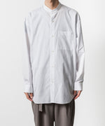 画像をギャラリービューアに読み込む, ATTACHMENT アタッチメントの140/2 GIZA BROAD BANDCOLLAR L/S SHIRT - WHITEの公式通販サイトsession福岡セレクトショップ
