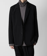 画像をギャラリービューアに読み込む, ATTACHMENT アタッチメントのNY/CO STRETCH JERSEY 2B JACKET - BLACK 公式通販サイトsession福岡セレクトショップ
