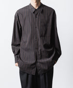 画像をギャラリービューアに読み込む, ATTACHMENT アタッチメントのCU/CO STRIPE TWILL L/S SHIRT - S.GRAYの公式通販サイトsession福岡セレクトショップ
