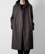 画像をギャラリービューアに読み込む, ATTACHMENT アタッチメントの限定2/90 SUPER120S MALTON ZIPUP HOODED COAT - D.KH GRAYの公式通販サイトsession福岡セレクトショップ

