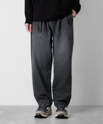 画像をギャラリービューアに読み込む, ATTACHMENT アタッチメントの11oz DENIM BELTED TAPERED FIT TROUSERS - BLACK 公式通販サイトsession福岡セレクトショップ
