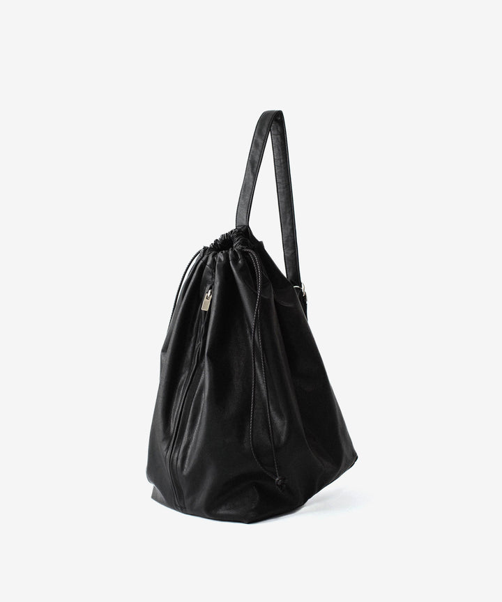 ATTACHMENT アタッチメントのSYNTHETIC LEATHER BUCKET BAG - BLACKの公式通販サイトsession福岡セレクトショップ