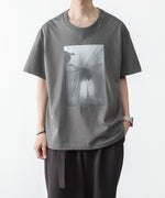 画像をギャラリービューアに読み込む, ATTACHMENT アタッチメントの30//2 SUVIN JERSEY PRINT TEE - GRAYの公式通販サイトsession福岡セレクトショップ
