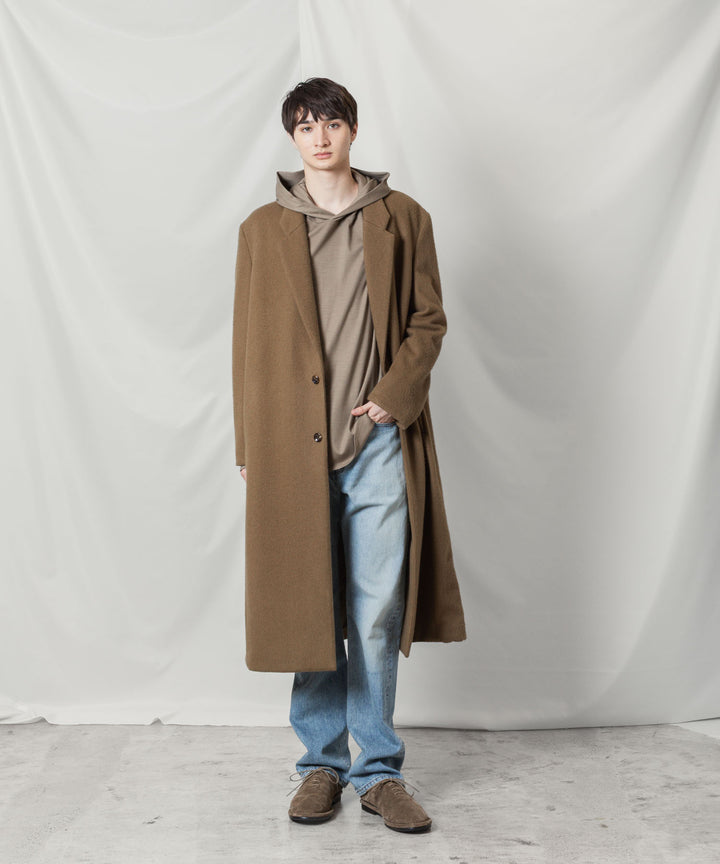 ATTACHMENT アタッチメントの1/60 WOOL SMOOTH HOODED PULLOVER - CAMELの公式通販サイトsession福岡セレクトショップ