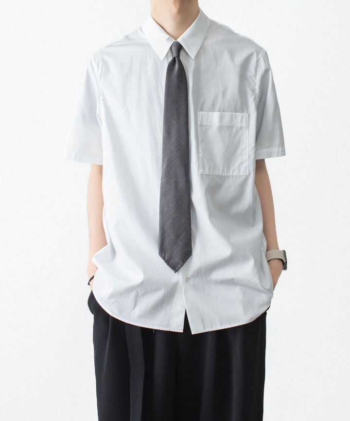 ATTACHMENT アタッチメントのSILK SATIN JACQUARD TIE - BLACKの公式通販サイトsession福岡セレクトショップ