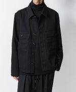 画像をギャラリービューアに読み込む, ATTACHMENT アタッチメントのCO NIDOM CLOTH M-43 JACKET - BLACKの公式通販サイトsession福岡セレクトショップ
