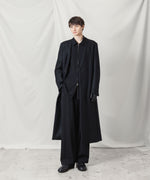 画像をギャラリービューアに読み込む, ATTACHMENT アタッチメントのWOOL SHAGGY PADDING CHESTER COAT - BLACKの公式通販サイトsession福岡セレクトショップ
