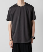 画像をギャラリービューアに読み込む, ATTACHMENT アタッチメントのCOTTON DOUBLE FACE SLIM FIT S/S TEE - D.GRAY  公式通販サイトsession福岡セレクトショップ
