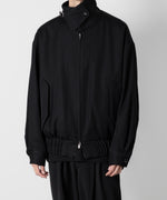 画像をギャラリービューアに読み込む, ATTACHMENT アタッチメントの2/48 WO KERSEY ZIP UP BOMBER JACKET - BLACK 公式通販サイトsession福岡セレクトショップ
