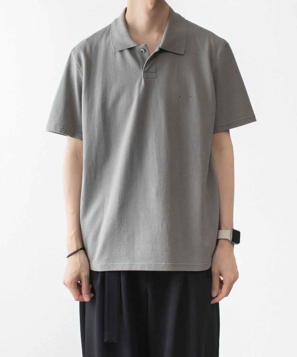 ATTACHMENT アタッチメントのSOFT PIQUE S/S POLO - GRAYの公式通販サイトsession福岡セレクトショップ