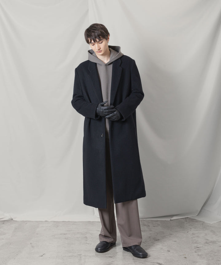 ATTACHMENT アタッチメントのWOOL SHAGGY PADDING CHESTER COAT - BLACKの公式通販サイトsession福岡セレクトショップ