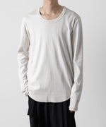 画像をギャラリービューアに読み込む, ATTACHMENT アタッチメントのSVIN CO RIB O-NECK L/S TEE - OFF WHITE 公式通販サイトsession福岡セレクトショップ
